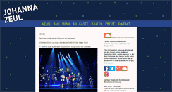 Desktop Screenshot of johannazeul.de